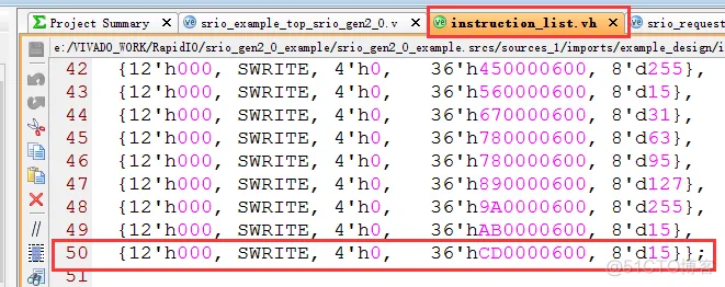 【SRIO】6、Xilinx RapidIO核仿真与包时序分析_数据_14